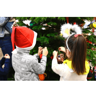 Bajeczna choinka wolskich przedszkoli